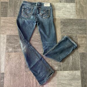 Silver Bootcut Jeans